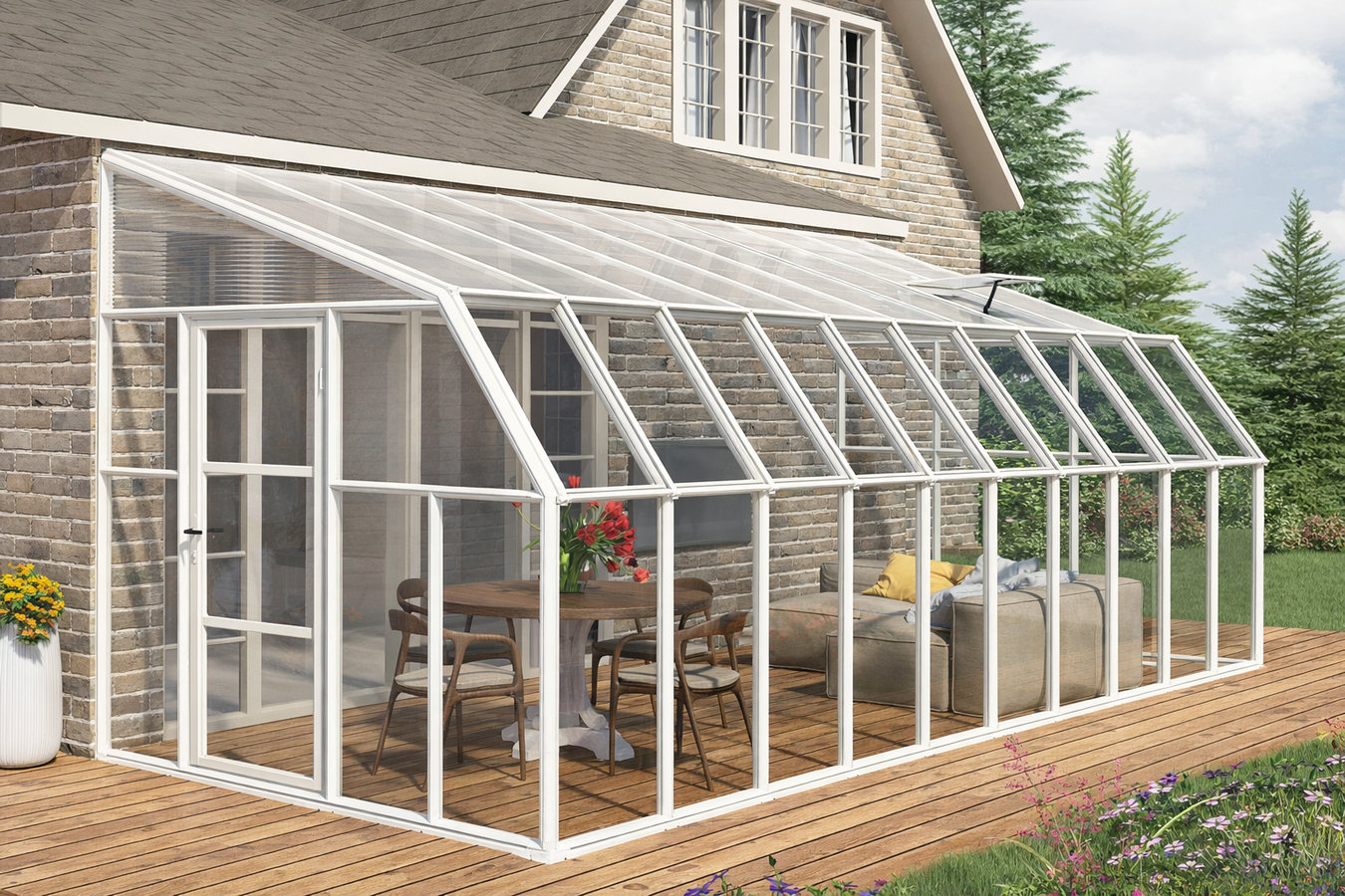 Solarium installation in Orange, CA